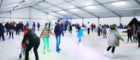 Otwarcie krytego lodowiska na Wielickiej Arenie Lekkoatletycznej