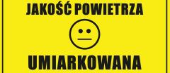 1 stopień zagrożenia zanieczyszczeniem powietrza