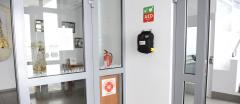 Nowy defibrylator na Campus Misericordiae