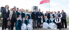 Uroczystości przy Pomniku Żołnierzy  ZWZ AK z placówki 