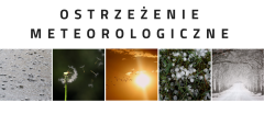 Ostrzeżenie meteorologiczne!