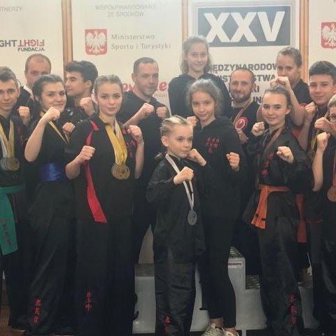61 medali MKS Kung Fu z Wieliczki XXV Mistrzostwa Polski Kung Fu Wushu