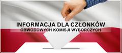 Informacja o I posiedzeniach Obwodowych Komisji Wyborczych