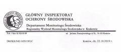 Ryzyko wystąpienia przekroczenia poziomu informowania w odniesieniu do pyłu zawieszonego PM10