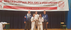 Zawodniczka z Wieliczki dwukrotną Mistrzynią Polski w Kyokushin