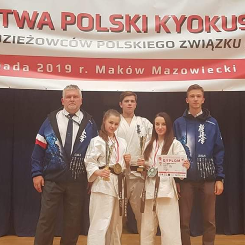 Zawodniczka z Wieliczki dwukrotną Mistrzynią Polski w Kyokushin