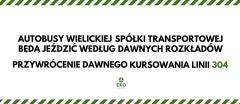 Przywrócone kursy autobusowe