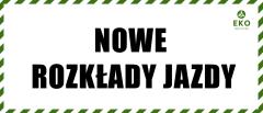 Nowe rozkłady jazdy linii autobusowych i Kolei Małopolskich