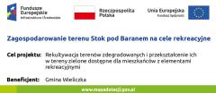 Zagospodarowanie terenu Stok pod Baranem na cele rekreacyjne
