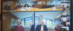 Konferencja online z miastem partnerskim Bergkamen