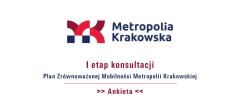 Plan Zrównoważonej Mobilności Metropolii Krakowskiej - I etap konsultacji