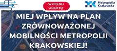 Plan Zrównoważonej Mobilności Metropolii Krakowskiej - I etap konsultacji