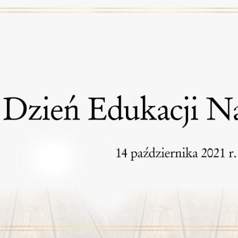 Dzień Edukacji Narodowej