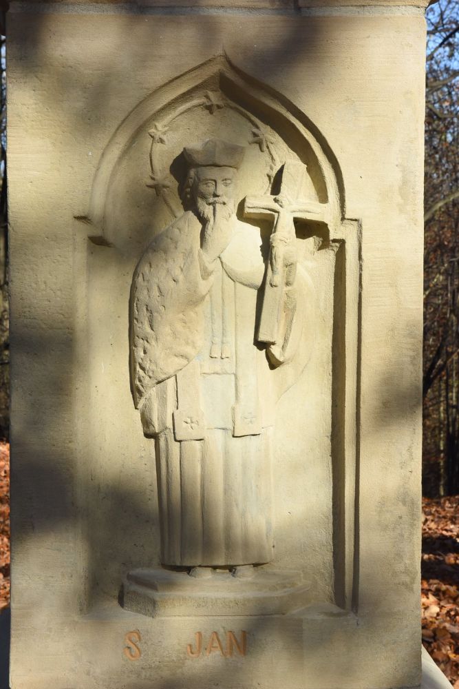 odnowiona kapliczka w Golkowicach Wieliczka-007.jpg
