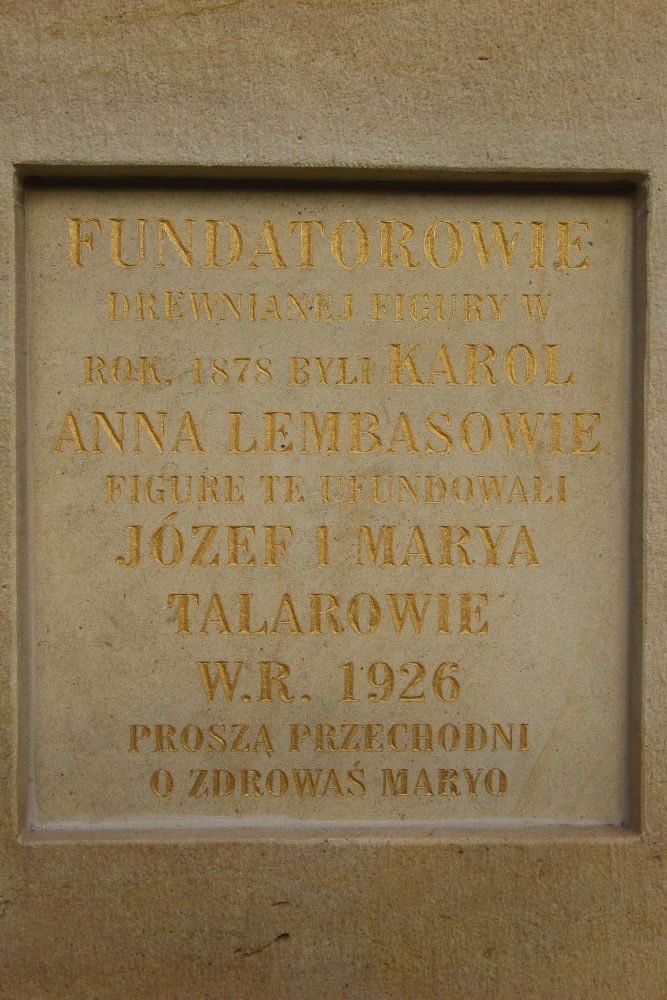 oodnowiona kapliczka w Kokotowie Wieliczka-004.jpg