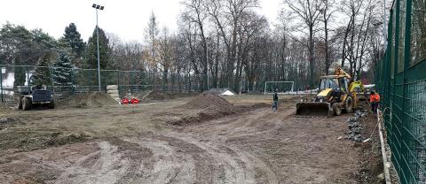 Remont Orlika w Parku Mickiewicza
