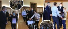 Wręczenie nagród w Ekokonkursie Świątecznym
