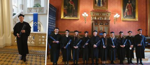 Gratulujemy promocji doktorskiej Burmistrza Miasta i Gminy Wieliczka Artura Kozioła