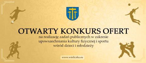Ogłoszenie otwartego konkursu ofert na realizację zadań w zakresie upowszechniania kultury fizycznej i sportu wśród dzieci i młodzieży w 2022