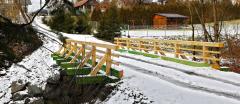 Remont mostu w Koźmicach Wielkich