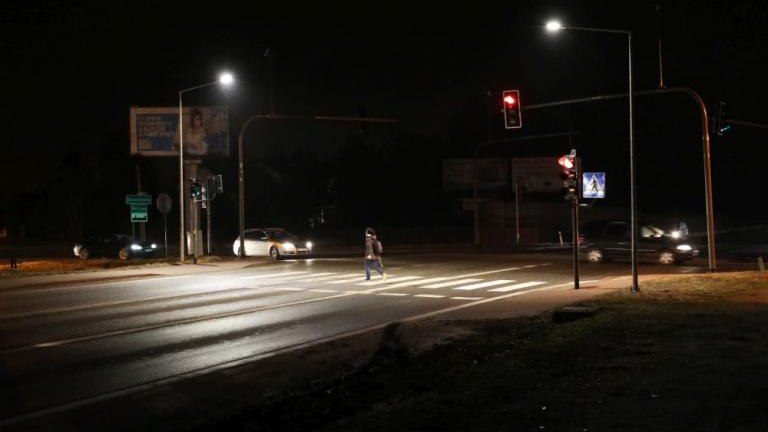 budowa doswietlen przejsc dla pieszych przy drodze krajowej nr 94 Wieliczka-004.jpg
