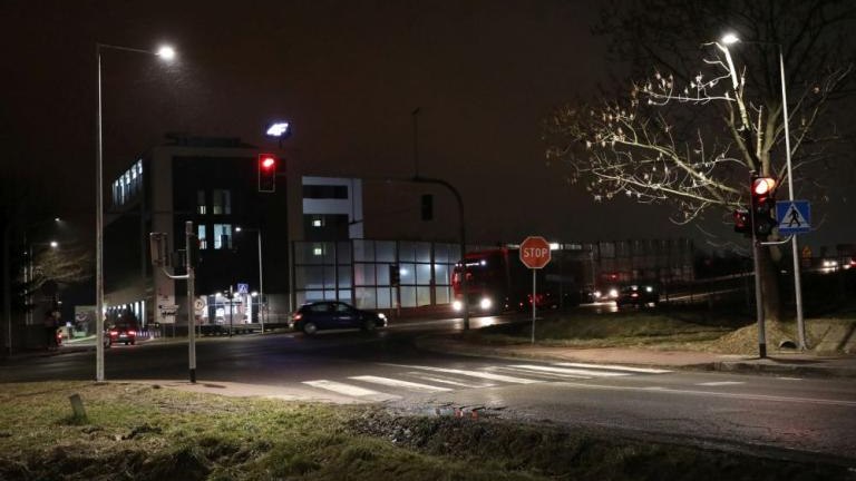 budowa doswietlen przejsc dla pieszych przy drodze krajowej nr 94 Wieliczka-009.jpg