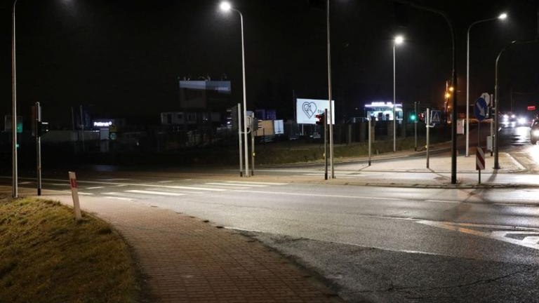 budowa doswietlen przejsc dla pieszych przy drodze krajowej nr 94 Wieliczka-015.jpg