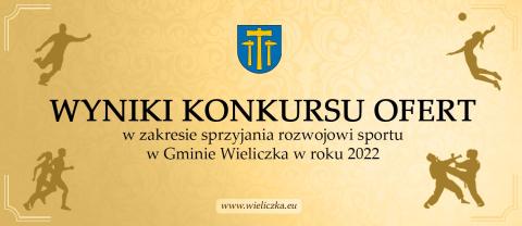 Wyniki konkursu ofert w zakresie sprzyjania rozwojowi sportu w 2022 r.
