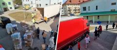 Pomoc miast partnerskich Saint Andre i Bergkamen dla Uchodźców z Ukrainy