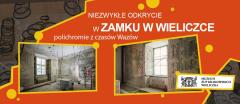 Niezwykłe odkrycie w zamku w Wieliczce – polichromie z czasów Wazów