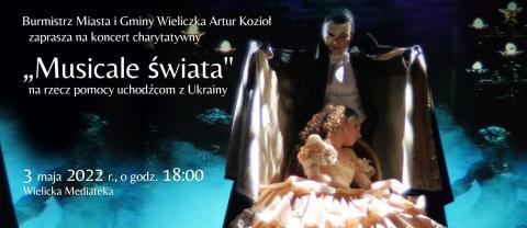 „Musicale świata" - koncert charytatywny w Wielickiej Mediatece