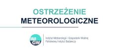 Ostrzeżenie meteorologiczne - burze