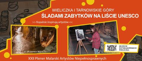 Plener Malarski Artystów Niepełnosprawnych - KOPALNIE INSPIRUJĄ
