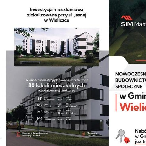 Nowoczesne budownictwo społeczne w gminie Wieliczka