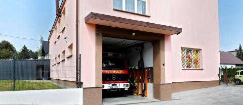Remont garażu OSP w Gorzkowie