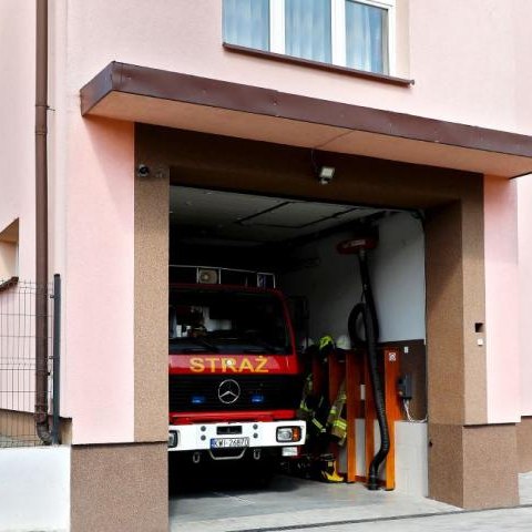 Remont garażu OSP w Gorzkowie