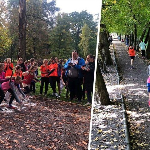 Biegi sztafetowe - sport szkolny w wykonaniu wielickiej młodzieży