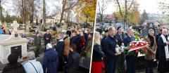 Poświęcenie odnowionego nagrobka Bolesława i Zbigniewa Machowiczów