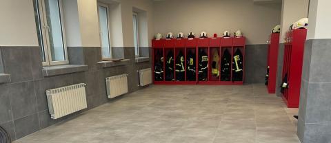 Remont garażu wraz z szatnią w OSP Byszyce