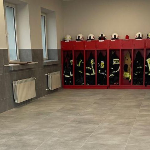 Remont garażu wraz z szatnią w OSP Byszyce
