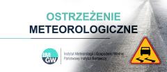 Ostrzeżenie meteorologiczne - oblodzenie