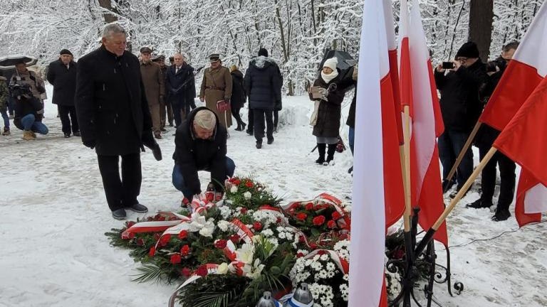 80-ta rocznica rozstrzelenia Stanisława Klimeckiego prezydenta Krakowa wraz z 1000-em ofiar II WS-007.jpg