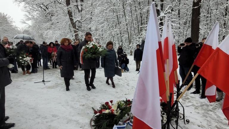 80-ta rocznica rozstrzelenia Stanisława Klimeckiego prezydenta Krakowa wraz z 1000-em ofiar II WS-011.jpg