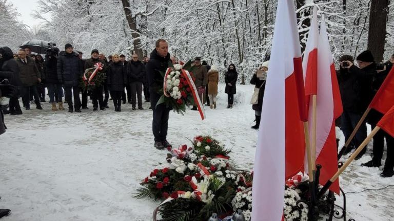 80-ta rocznica rozstrzelenia Stanisława Klimeckiego prezydenta Krakowa wraz z 1000-em ofiar II WS-022.jpg