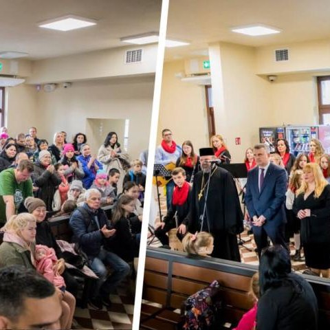 Świąteczne spotkanie polsko-ukraińskie w wieliczce