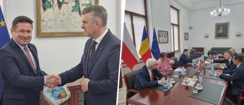 Spotkanie w Ambasadzie Rumunii w Warszawie