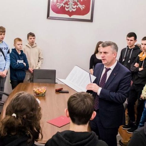 Lekcja obywatelska w wielickim magistracie