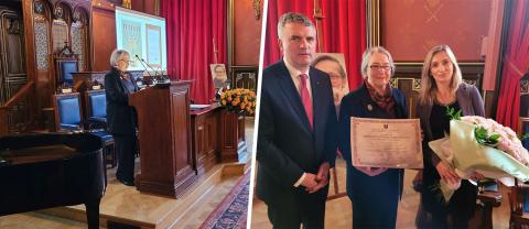 Nagroda im. Ks. Stanisława Musiała SJ w CN Uniwersytetu Jagiellońskiego dla Małgorzaty Międzobrodzkiej