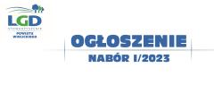 Nabór wniosków w LGD - nabór nr I/2023