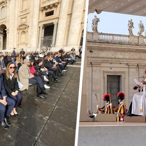 Środowa audiencja u Ojca Świętego Franciszka